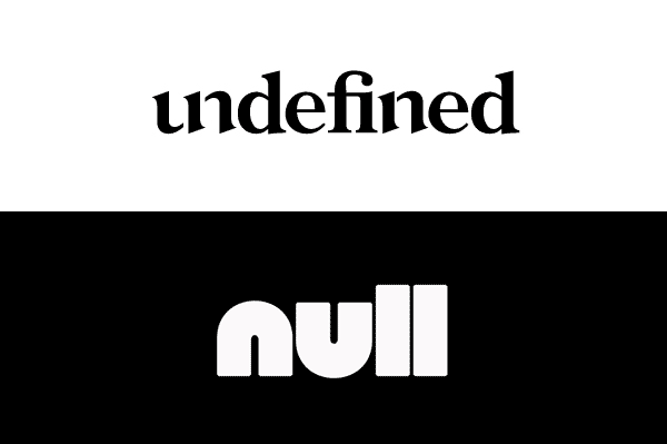 undefined与null的区别
